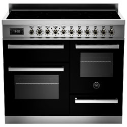 Bertazzoni Professional Series 100cm Electric Induction XG Range Cooker Black